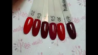 Stesura gel color Linea PASSION RED MichelleNails