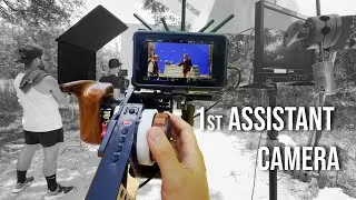 Filming a fantasy series! | 1st AC Work | Vlog 003