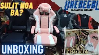 AFFORDABLE LIKEREGAL GAMING CHAIR UNBOXING | SUPER EASY TO ASSEMBLE | Ria Mamangon