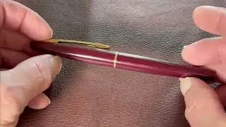 Sheaffer Taranis fountain pen in Stormy Wine