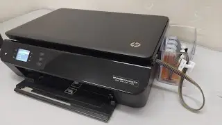 How does continuous refilling work on the HP 3546 bulk ink cartridge 662 printer?