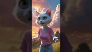 The incredible adventures of a mom cat and her naughty kitten. Episode 35