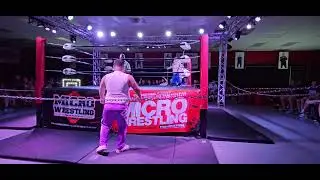 micro wrestling federation Disco Dom versus baby Jesus 8-16-2024 pigeon forge, TN