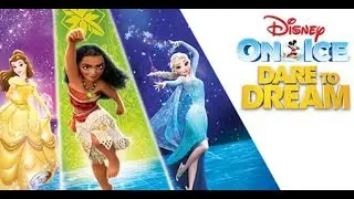 Disney On Ice Dare to Dream 2019 Front Row seat | 5 Princess stories