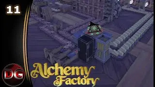 Alchemy Factory - Using the left over wood for something fancy! - Ep 11