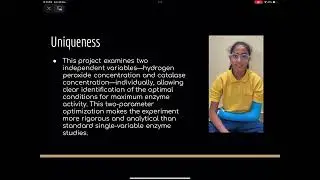 Effect of catalase concentration and hydrogen peroxide concentration on the rate of reaction