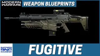 Fugitive MK 17 - Weapon Blueprint  - Call Of Duty Modern Warfare