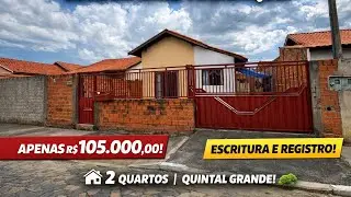 CASA NO CENTRO ESCRITURA E REGISTRO R$105MIL NORTE DO PARANÁ 