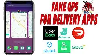 FAKE GPS FOR DELIVERY 2023 - DELIVEROO | UBER | STUART | GLOVO | BOLT | JUST EAT.. - iPhone/Android.