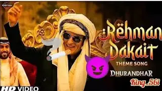 Dhurandhar ||(FA9LA) Rahman dakait entry song with LYRICS || Akshay khanna viral entry song