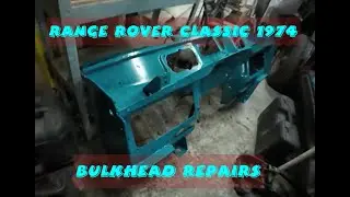 Реставрация Range Rover 1974 года, 2-дверный, с суффиксом C: завершена отделка перегородки, внутр...