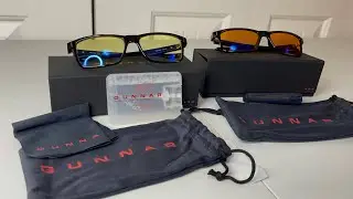 GUNNAR Vertex Blue Light Computer and Gaming Glasses 2 PAck - UNBOXING
