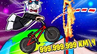 ПРОЛЕТЕЛ 1.000.000 КИЛОМЕТРОВ ДЕЛАЯ СУПЕРОВЫЕ ТРЮКИ В ВОЗДУХЕ! ROBLOX Stunt Simulator Techy