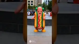 #ai #short #cool #hot dog #dance