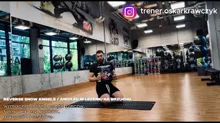 Reverse Snow Angels / Aniołek w leżeniu na brzuchu - proste plecy i zdrowe barki