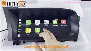 10,25'' Android 10 навигация Mercedes Benz S class W221 GPS экран Apple Carplay Android auto.