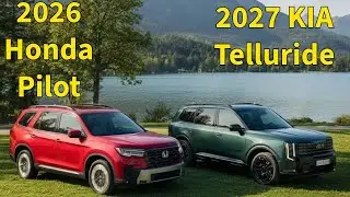 New 2026 Honda Pilot vs 2027 Kia Telluride Hybrid - Full SUV Comparison