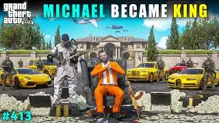 MICHAEL BECOMES THE NEW KING OF CAYO PERICO | GTA V GAMEPLAY #413 | GTA 5