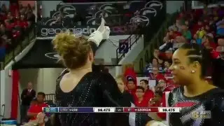 Brittany Rogers (Georgia) 2016 Bars vs LSU 9.95