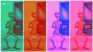 Alien Dance baby calm down cover 4 color battle