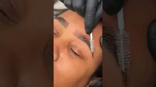 Brow Sculpt & Tint 💫 #youtubevideo #viral #transformation