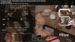 10.14 ⭐ | osunolimits -  Yui got 1xSB in Bed Bath at the end | 1181PP +HDDT