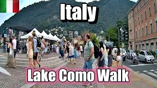Virtual Walk Lake Como Italy | Relaxing 4K Tour