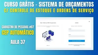 Sistema de Or&ccedil;amentos no Delphi - Aula 37 - Cadastro de Pessoas #Parte 07 - Cep Autom&aacute;tico