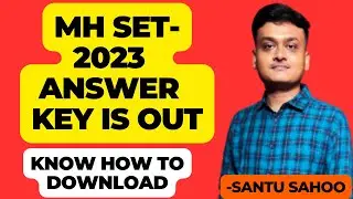 MH Set 2023 Answer Key Released II Get Ahead with the Correct Answers II MH SET-2023 Answer Key out