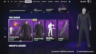 Michael Myers Is FINALLY Here + Full Bundle Price (Halloween x Fortnite)