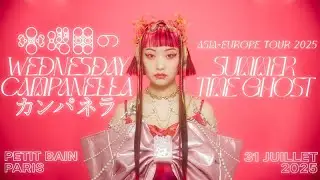 WEDNESDAY CAMPANELLA - SUMMER TIME GHOST - ASIA EUROPE TOUR 2025 - PETIT BAIN - PARIS - 31/07/2025