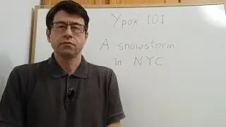 Английский язык с нуля. Урок 101. Будущее время. Снежный шторм. 