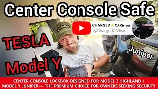 Центральный консольный LockBox, разработанный для модели Y Juniper &mdash; первоклассный выбор для влад...