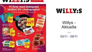 Willys - Aktuella reklamblad Willys Hemma 03/11 - 09/11