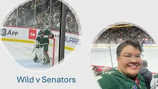 Watching my first game at Xcel Energy Center: Wild v Senators