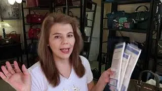 Майкл Корс Сиара | Мешки для пыли своими руками | Различия в выходной сумке | Тори Берч распаковывает коробку в пятницу в 19:00.