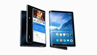 The Royole FlexPai with a truly foldable screen