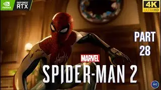 MARVEL&rsquo;S SPIDER-MAN 2 Walkthrough Gameplay Part 28 &ndash; No Escape [4K 60FPS]