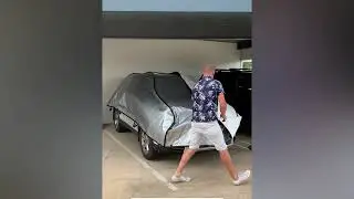 Fit your Stormcover onto a Car/SUV in less than 60 seconds!