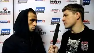 Интервью Маирбека Тайсумова после турнира M 1 Challenge 35