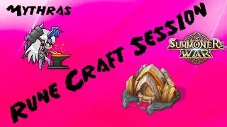 SUMMONERS WAR Rune Craft Session