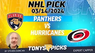 Florida Panthers vs Carolina Hurricanes 3/14/2024 FREE NHL Picks and Predictions by Steven Duncan