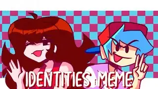 Friday Night Funkin' Identities Meme ft. different remix reskin mods 4K