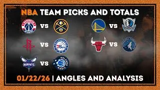 NBA Picks Today 01/22/26 | NBA Picks & Analysis Today 01/22/26