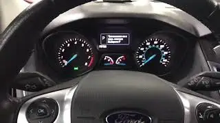 Сброс блока БМС Ford Focus после отключения и замене Аккумулятора.