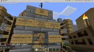 Minecraft- elmo114(mc-server.co.uk ADMIN) Joins My Server!