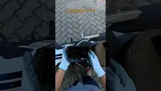 Dash camera, gps and google maps on motorcycle! In kochi