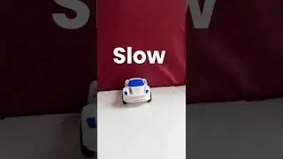 Slow Car and Fast Car 🚙🚗#learn #play #forkids #short