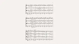 Bell Ringing arranged for String Quartet