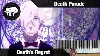 Death Parade OST | Death's Regret [Piano Cover] | Anime Piano Sheet Music